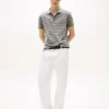 Regular Fit Stripe Cotton Polo Regular Fit Stripe Cotton Polo
