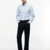 Regular Fit Stripe Stretch Oxford-skjorta Regular Fit Stripe Stretch Oxford-skjorta