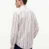 Regular Fit Stripe Stretch Oxford-skjorta Regular Fit Stripe Stretch Oxford-skjorta
