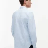 Regular Fit Stripe Stretch Oxford-skjorta Regular Fit Stripe Stretch Oxford-skjorta