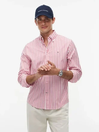 Regular Fit Striped All-Day Shirt