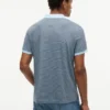 Regular Fit Striped Interlock Polo Regular Fit Striped Interlock Polo