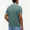 Regular Fit Striped Interlock Polo Regular Fit Striped Interlock Polo