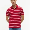 Regular Fit Striped Wicking Polo Regular Fit Striped Wicking Polo