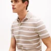 Regular Fit Striped Wicking Polo Regular Fit Striped Wicking Polo