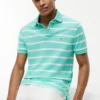 Regular Fit Striped Wicking Polo Regular Fit Striped Wicking Polo
