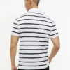 Regular Fit Striped Wicking Polo Regular Fit Striped Wicking Polo