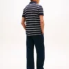 Regular Fit Striped Wicking Polo Regular Fit Striped Wicking Polo