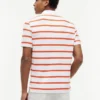 Regular Fit Striped Wicking Polo Regular Fit Striped Wicking Polo