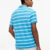 Regular Fit Striped Wicking Polo Regular Fit Striped Wicking Polo