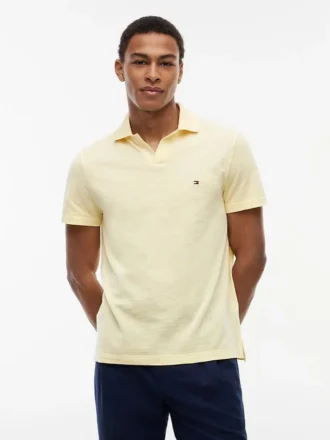 Regular Fit Textured Oxford Slub Polo