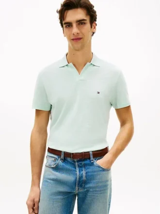 Regular Fit Textured Oxford Slub Polo