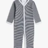 Ribbad overall med fot för baby Ribbad overall med fot för baby
