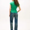 Ärmlös linne-wrap-top