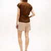 Ärmlös linne-wrap-top Ärmlös linne-wrap-top