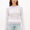 Rugby Stripe Cable Knit Sweater Rugby Stripe Cable Knit Sweater
