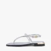 Sandaler i metallicläder Sandaler i metallicläder