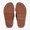 Sandaler med dubbla remmar i nubuckläder Sandaler med dubbla remmar i nubuckläder
