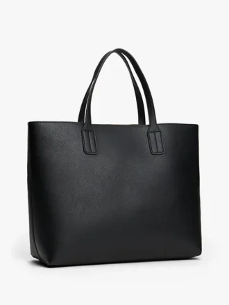 Satchelväska med monogramlogotyp