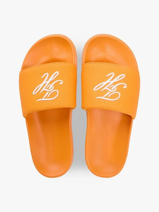 Script Monogram Canvas Pool Slide Script Monogram Canvas Pool Slide