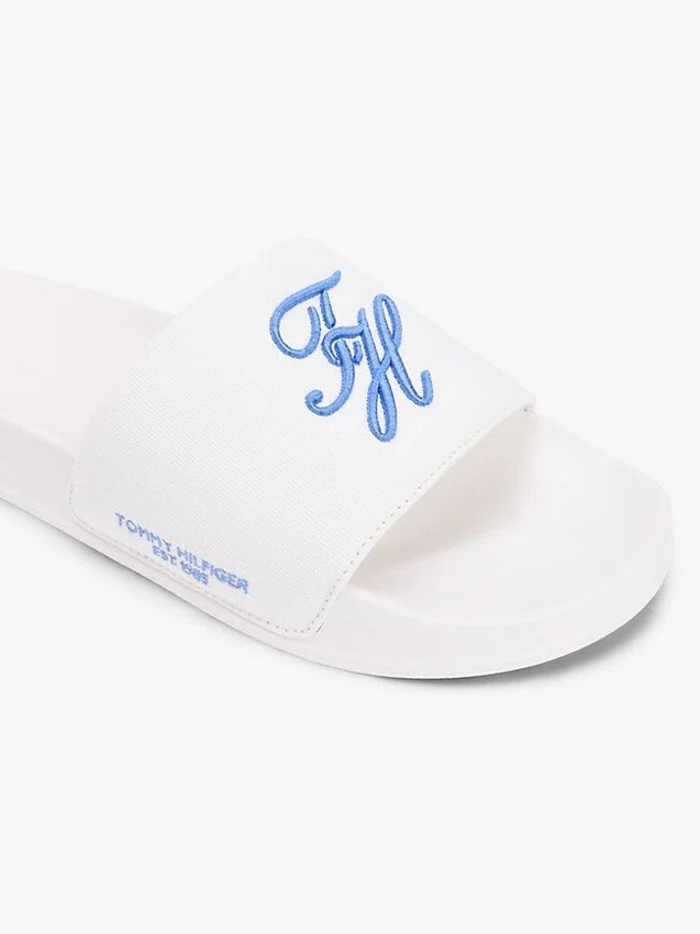 Script Monogram Canvas Pool Slide Script Monogram Canvas Pool Slide