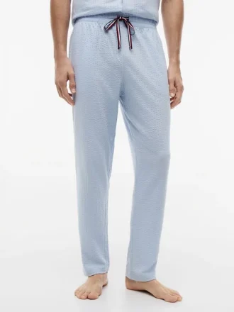 Seersucker-pyjamasbyxor Seersucker-pyjamasbyxor