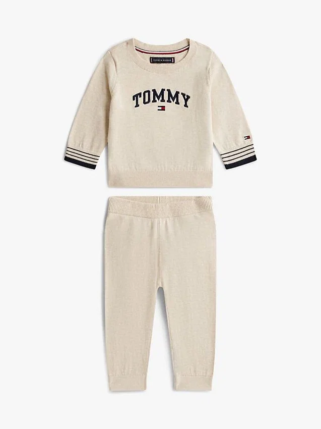 Set med logotröja och joggingbyxor för Baby Set med logotröja och joggingbyxor för Baby