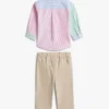 Set med randig skjorta och byxor för baby Set med randig skjorta och byxor för baby