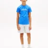 Set med T-shirt och shorts med logotyp för barn