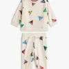 Set med topp och byxor med segelflagga för baby Set med topp och byxor med segelflagga för baby