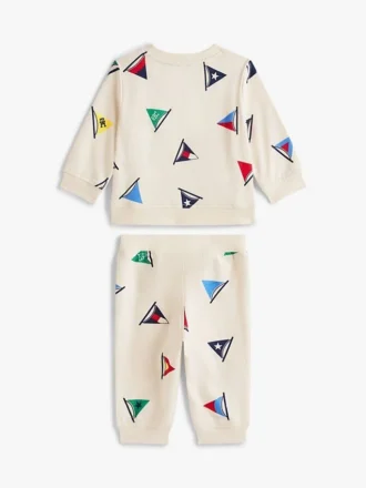 Set med topp och byxor med segelflagga för baby