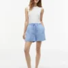 Shorts i linne-bomullsblandning Shorts i linne-bomullsblandning