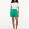 Shorts i linne-bomullsblandning Shorts i linne-bomullsblandning