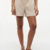 Shorts i linne-bomullsblandning Shorts i linne-bomullsblandning