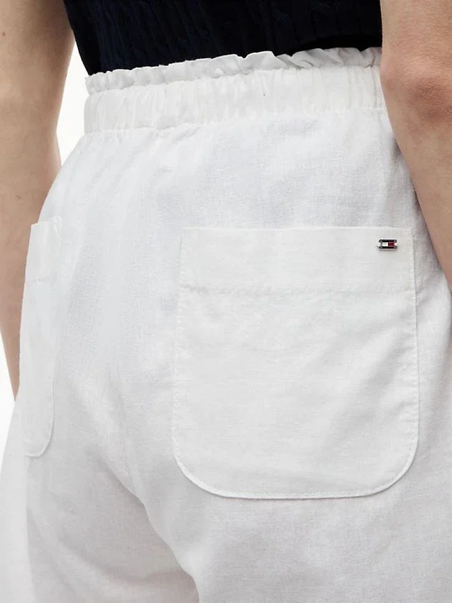 Shorts i linne-bomullsblandning Shorts i linne-bomullsblandning
