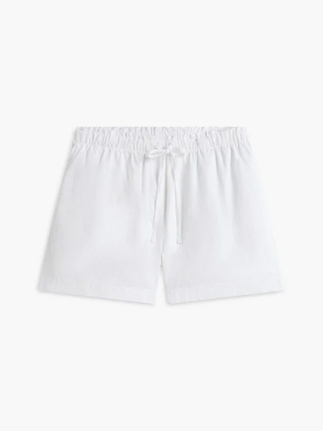 Shorts i linne-bomullsblandning Shorts i linne-bomullsblandning