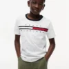 Signature Flag Stripe Logo T-shirt för barn