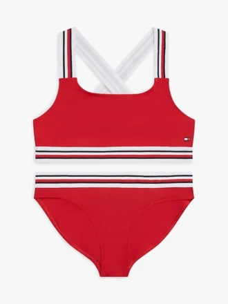 Signature Stripe 2-delad baddräkt för barn