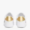 Signature Stripe läder-court-sneakers Signature Stripe läder-court-sneakers