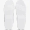 Signature Stripe läder-court-sneakers Signature Stripe läder-court-sneakers