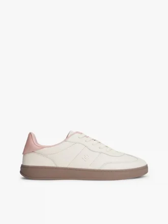 Skater-sneakers i läder