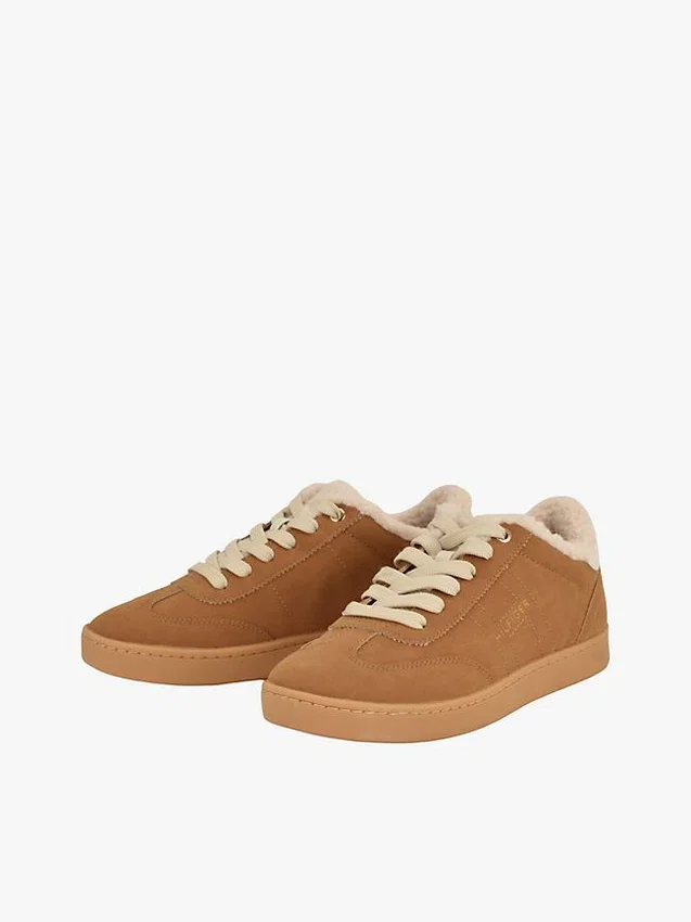 Skatesneakers med teddyfleecefoder Skatesneakers med teddyfleecefoder