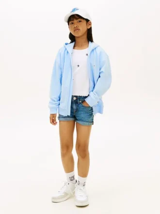 Skinny jeansshorts för barn