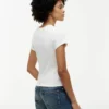 Slim Fit Garment-Dyed Crest Logo T-shirt Slim Fit Garment-Dyed Crest Logo T-shirt