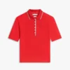Slim Fit halvärmad polo med kontrastkant Slim Fit halvärmad polo med kontrastkant