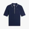 Slim Fit halvärmad polo med kontrastkant Slim Fit halvärmad polo med kontrastkant