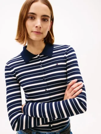 Slim Fit-kofta i ull- och sidenblandning