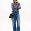 Slim Fit-kofta i ull- och sidenblandning Slim Fit-kofta i ull- och sidenblandning