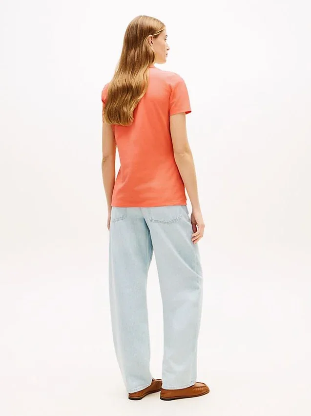 Slim Fit-polo i stretchbomull Slim Fit-polo i stretchbomull
