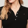 Slim Fit-polotröja i stretchbomull